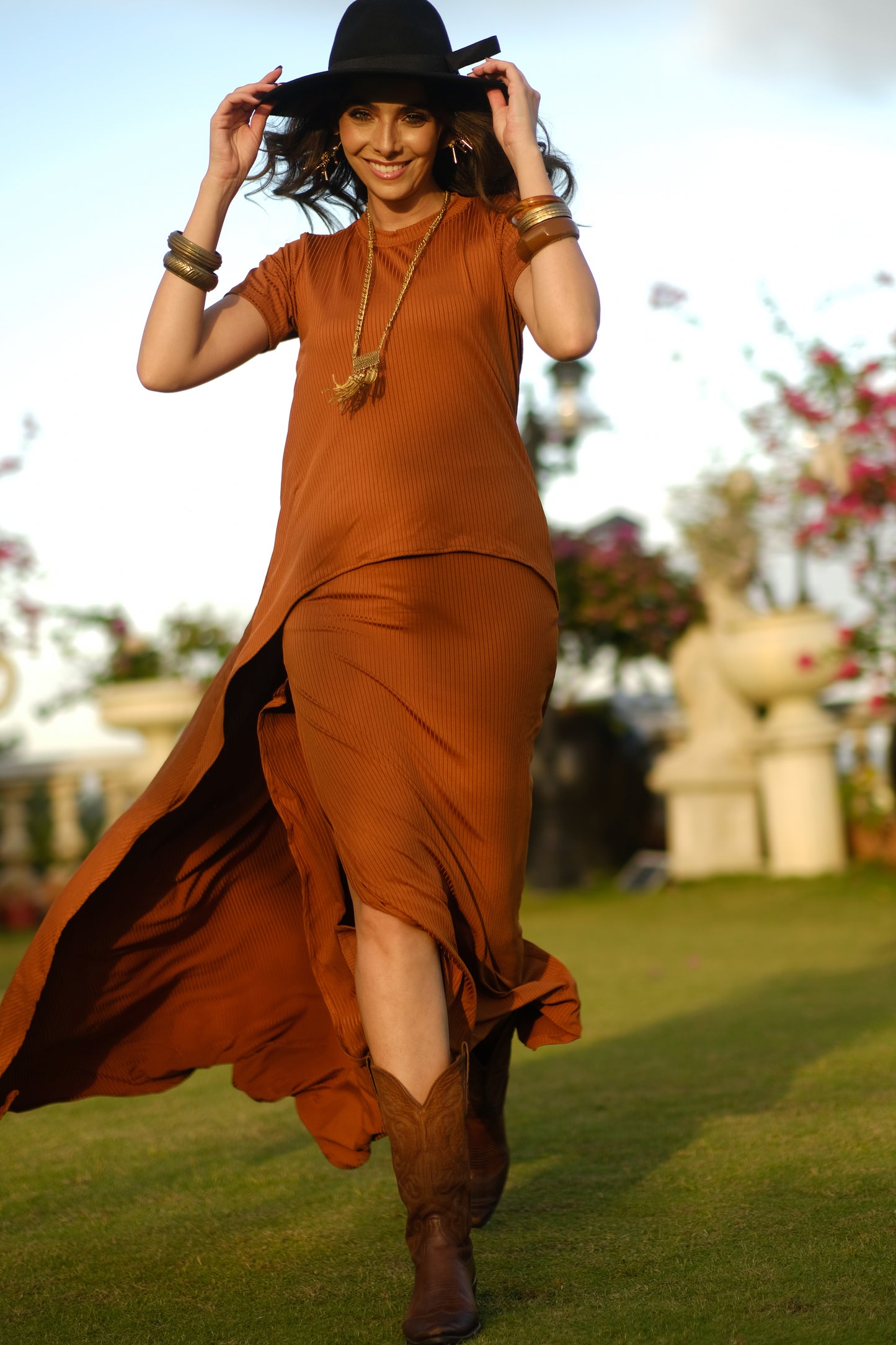 Daniele Set Long Cape
